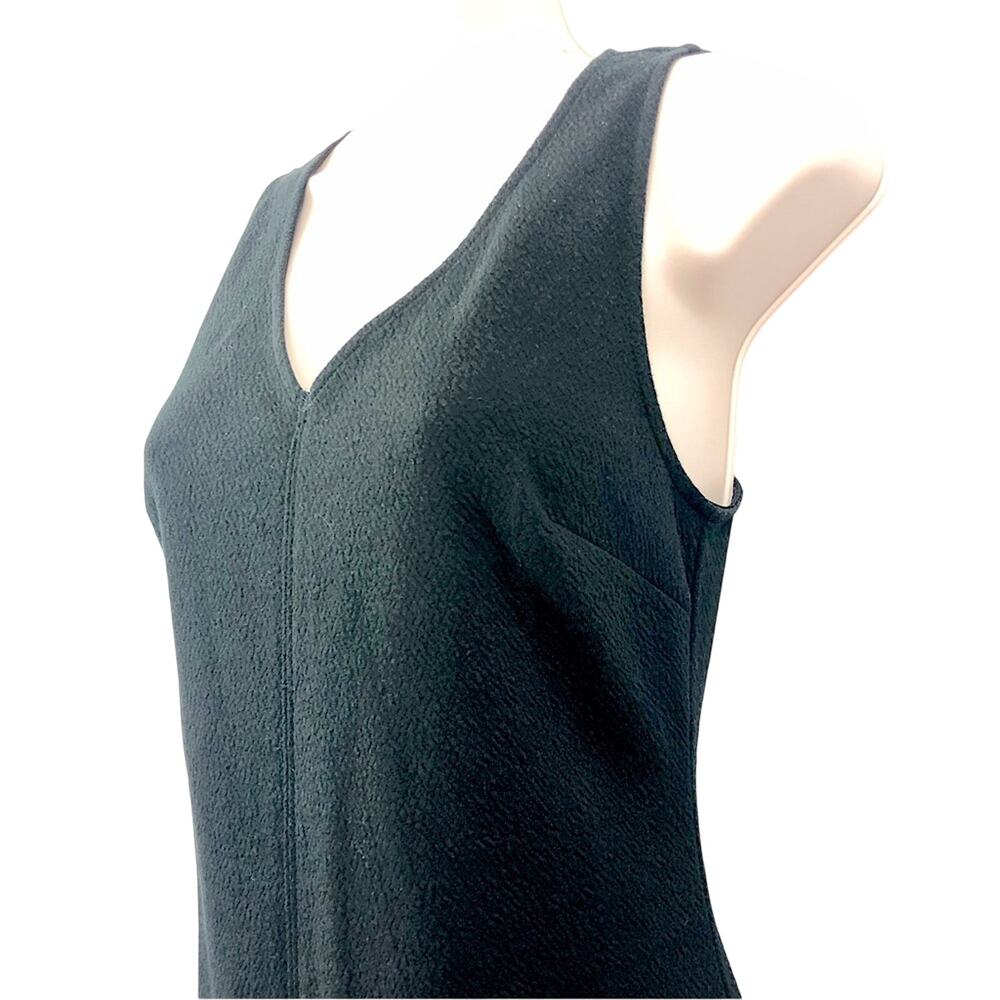 A New Day Black Sleeveless V Neck Dress A Line Design Soft Breathable Fabric - Picture 7 of 16
